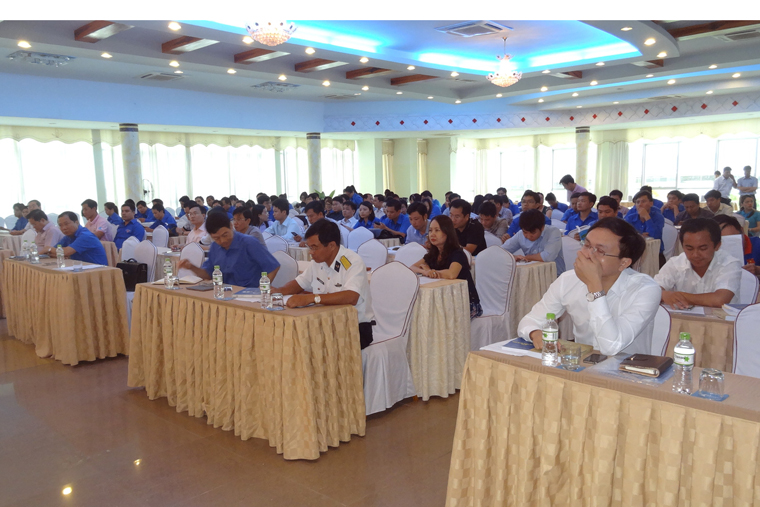 ຍູ້ແຮງການໂຄສະນາກ່ຽວກັບການປົກປັກຮັກສາອະທິປະໄຕເຂດທະເລໝູ່ເກາະ